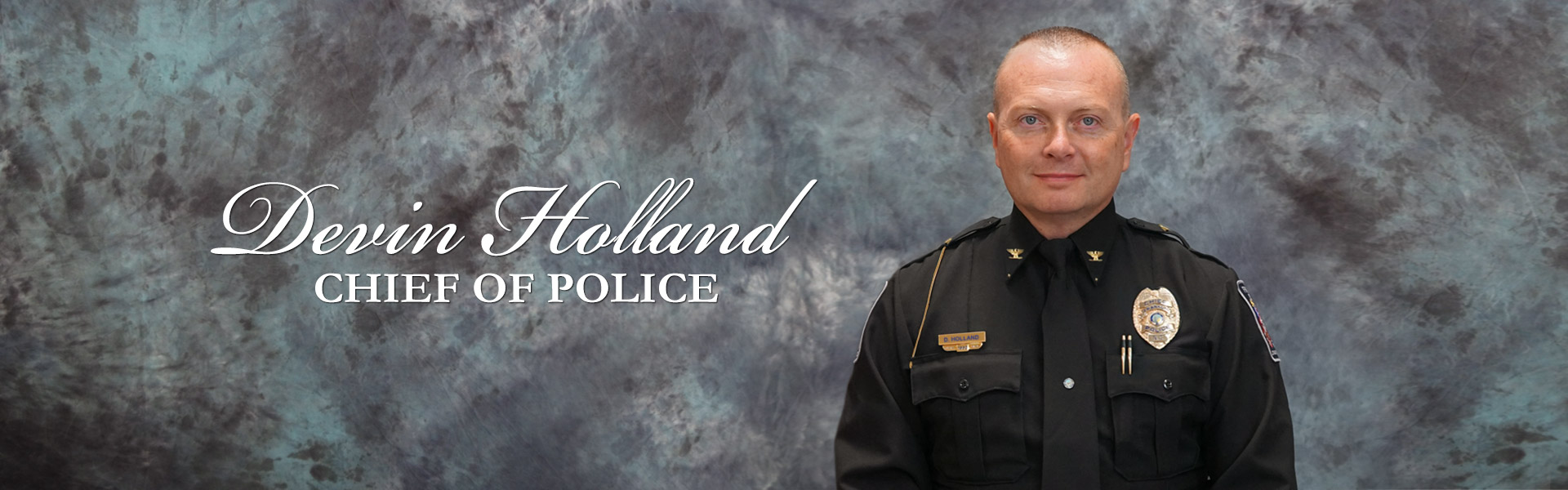 Town of Franklin Police Chief Devin Holland